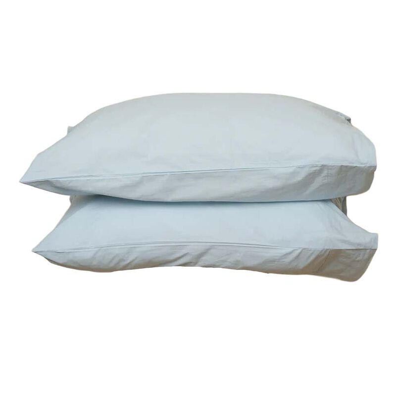 Home Lab 100% Stonewashed Cotton Pillowcase Pair image number 0